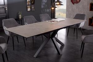ETERNITY bővíthető étezőasztal - 180-225cm - beton