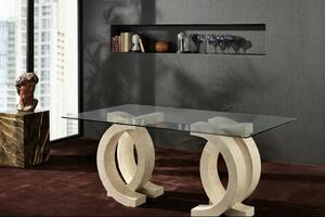OLIMPYA kő design étkezőasztal 180/200cm
