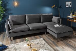 FAMOUS design kanapé - 260cm - szürke