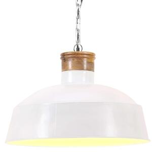 Fehér ipari függőlámpa 42 cm E27