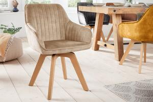 LIVORNO design forgatható szék - beige