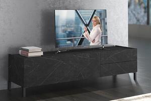 EDDY DARK modern TV-szekrény - szürke márvány design