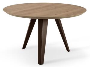 HENRY design kerek étkezőasztal - tölgy - 130cm