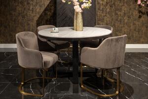 LEXINGTON luxus márvány étkezőasztal - 130cm