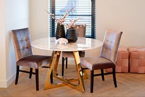 DYNASTY design kerek étkezőasztal - 130cm
