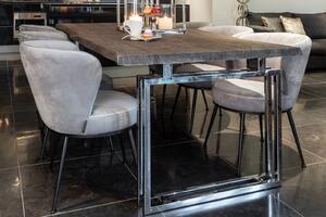 TUXEDO design akác étkezőasztal - 200/230cm