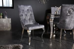 MODERN BAROCK LION luxus szék - szürke