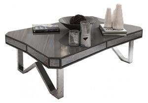 RIXOS exkluzív dohányzóasztal - 130cm - szürke