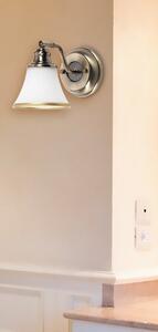 Beltéri fali lámpa e14 40w bronz/fehér grando