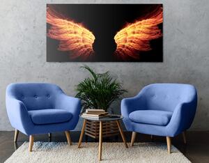 Kép tüzes angyal szárnyak