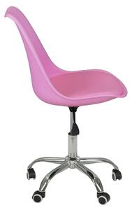 Rózsaszín irodai szék MILANO