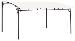 Krémszínű kerti napellenző 4 x 3 x 2,55 m