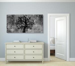 Kép fekete fehér életfa