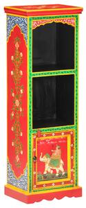 Kézzel festett tömör mangófa tálaló 40 x 30 x 120 cm