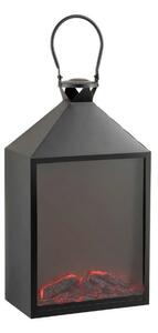 LED dekorációs lámpás COZY WARM 55x30 cm, fekete