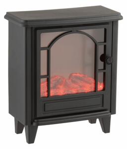 LED dekorációs kandalló COZY WARM 40x35 cm, fekete