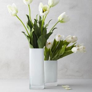 LEONARDO LUCCA váza 30x11cm fehér