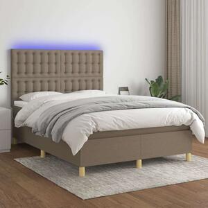 VidaXL LED-es Ágy - 140x190 cm