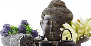 Kép wellness csendélet és Buddha