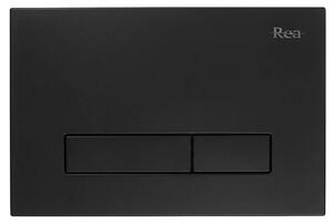 WC öblítő gomb Rea HD K011A-Q és Slim 024N Black