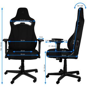 Nitro Concepts E250 szövet gamer szék