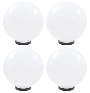 4 db LED gömblámpa 30 cm PMMA