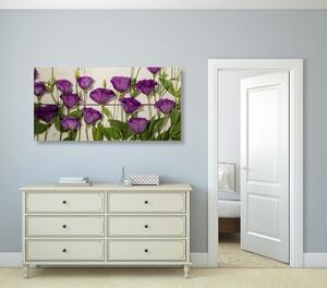 Kép gyönyörű lila virágok