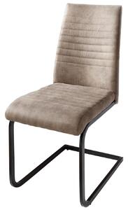 APARTMENT szürkésbarna mikroszálas szék