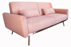 BELLEZZA rózsaszín szövet kanapé
