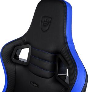 Gamer szék noblechairs EPIC Compact Fekete/Carbon/Kék