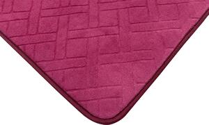 Fürdőszoba szőnyeg, 2 darabos szett, rózsaszín, ATARE TYP 1