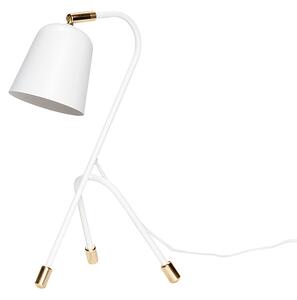 Hübsch - Tripod Asztali Lámpa White - Lampemesteren