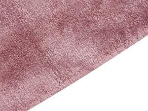 Rózsaszín rövid szálú szőnyeg 160 x 230 cm GESI II