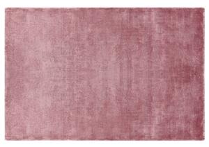 Rózsaszín rövid szálú szőnyeg 140 x 200 cm GESI II
