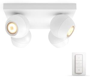Philips Hue - Buckram Mennyezeti Lámpa Plate/Spiral White Amb. White - Lampemesteren
