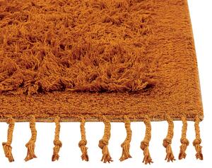 Narancssárga hosszú szálú szőnyeg 80 x 150 cm BITLIS
