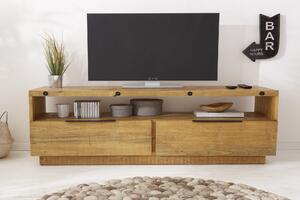 FINCA barna fenyőfa TV szekrény
