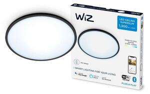 WiZ - SuperSlim WiZ Mennyezeti Lámpa 14W BlackWiZ - Lampemesteren
