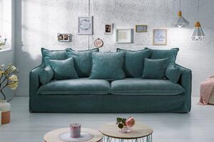 HEAVEN zöld bársony kanapé