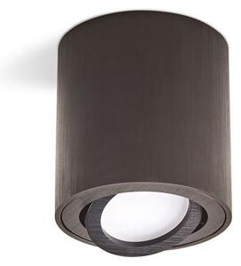 Spotlámpa OH36 LED GU10 dönthető fekete (izzó nélkül)