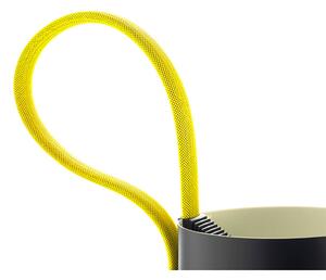 HAY - Rope Trick Állólámpa Black/Yellow - Lampemesteren