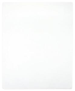 Fehér pamutdzsörzé gumis lepedő 90x200 cm