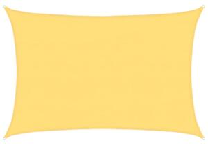 VidaXL HDPE Napvitorla - 5x6m, Bézs