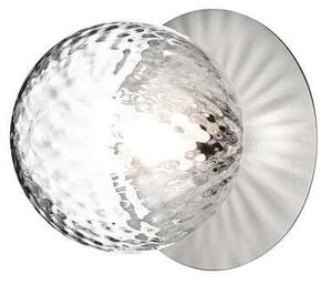 Nuura - Liila 1 Fali Lámpa/Mennyezeti Lámpa Light Silver/Optic Clear - Lampemesteren