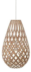 David Trubridge - Koura Függőlámpa H75 Bamboo - Lampemesteren
