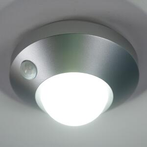 Ledvance LED lámpa fény és mozgásérzékelővel, hidegfehér, ezüst, elemmel (Nightlux Ceiling)