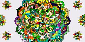Kép zöld Mandala