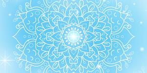 Kép kék Mandala virág