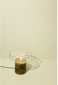 Hübsch - Crave Asztali Lámpa Clear/Dark Green - Lampemesteren