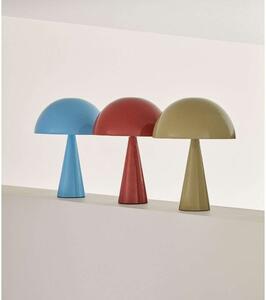 Hübsch - Mush Mini Asztali Lámpa Maroon/Sand - Lampemesteren